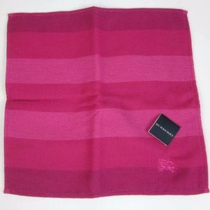 BURBERRY: Pink & Logo Facial Travel Cloth/Towel